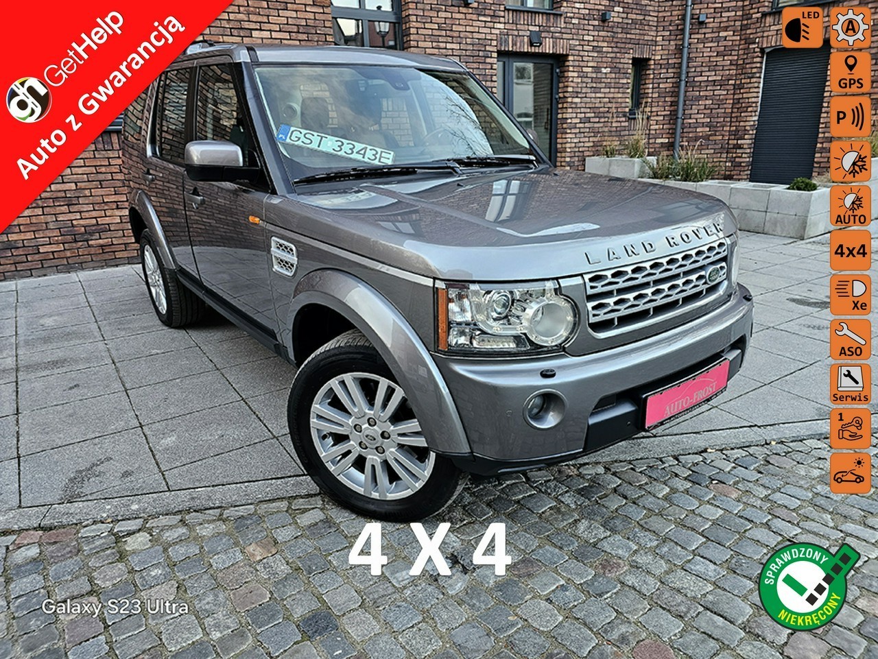 Land Rover Discovery IV Okazja Po Liftingu Skóry Navi Bezwypadkowy 4X4