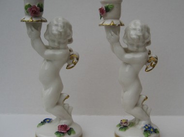 Figurki Świeczniki von Schirholz , Plaue , 2 szt. , 15 cm -1