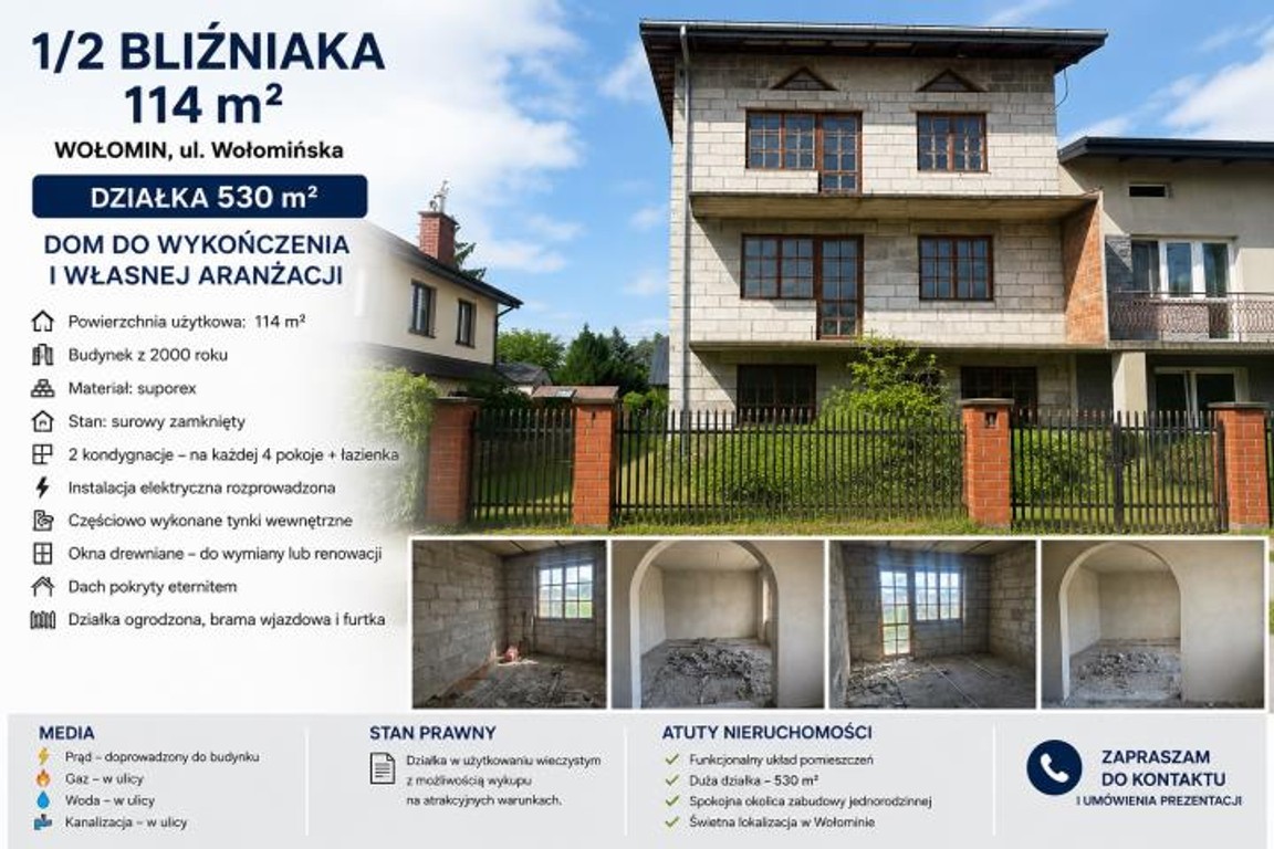 Dom do własnej aranżacji