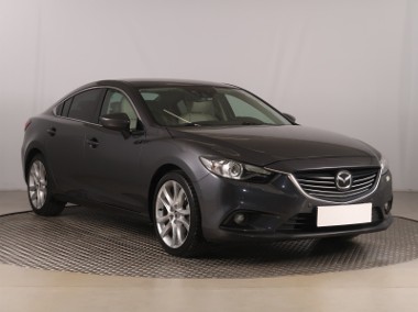 Mazda 6 III , Salon Polska, Automat, Skóra, Navi, Xenon, Bi-Xenon,-1