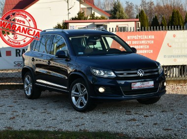 Volkswagen Tiguan I R-line 2.0TDi 150KM Manual XII.2015r. SALON Climatronic NAVi Xenon L-1