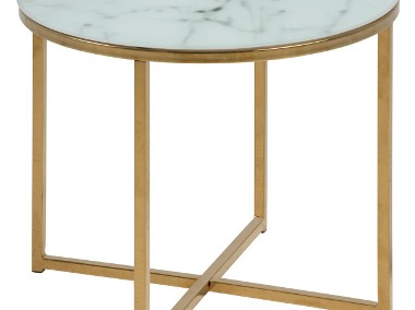 Stolik Falchetto Gold Marble 50 cm-1