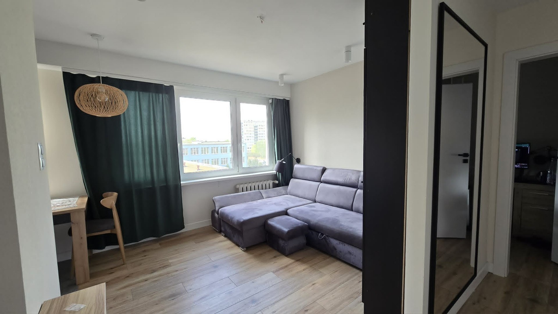 Nowoczesne mieszkanie 32,2 m² po remoncie