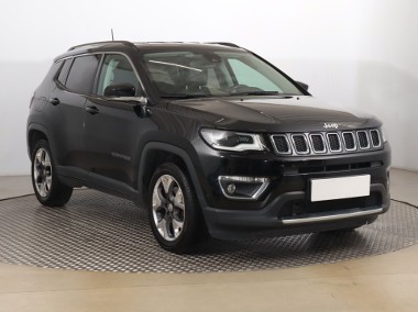 Jeep Compass II , Salon Polska, GAZ, Skóra, Navi, Klimatronic, Tempomat,-1