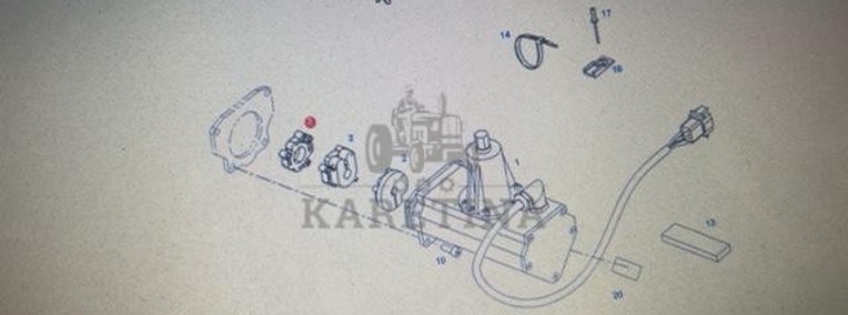 Fendt Vario silnik krokowy skrzyni biegów-1