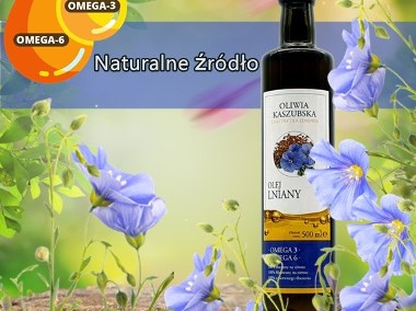 Olej lniany tłocziny na zimno Premium 250 ml-2