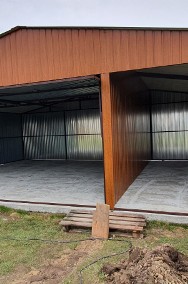 Garaż Premium ciemny orzech  schowek budowlany wiata hala nowy-2