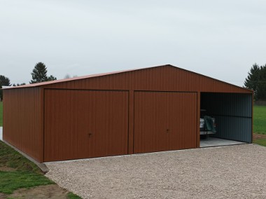 Garaż Premium ciemny orzech  schowek budowlany wiata hala nowy-1