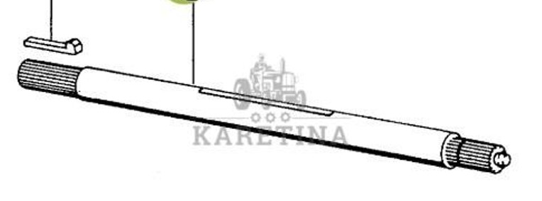 Claas Dominator 96 Wałek Pośredni 0006094361 00 0609 436 1-1