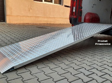 Rampa Aluminiowa płaska ponad 2,5m ★ Najazd Podjazd Platforma ★ różne wymiary -1