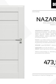 NOWOŚĆ - Drzwi wewnętrzne DOTIIE (drzwi do pokoju, drzwi do łazienki) - Nazaria -3