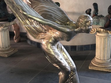 Rzeźba Latająca Kobieta "ROLLS-ROYCE" Spirit of Ekstasy H150cm HIT-1