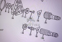 John Deere R112836/wał/John Deere 4555/4755/4955