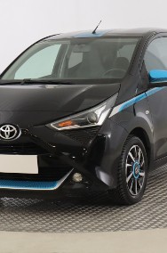 Toyota Aygo , Salon Polska, Skóra, Klima-2