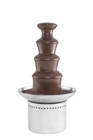 Fontanna do czekolady 4 piętrowa  4 kg czekolady czekoladziarka wysokość 60 cm-2