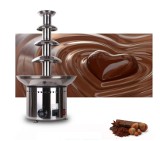 Fontanna do czekolady 4 piętrowa  4 kg czekolady czekoladziarka wysokość 60 cm