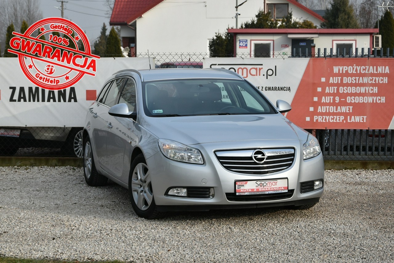 Opel Insignia I 2.0CDTi 160KM Manual 2011r. Polski SALON Climatronic Tempomat Isofix