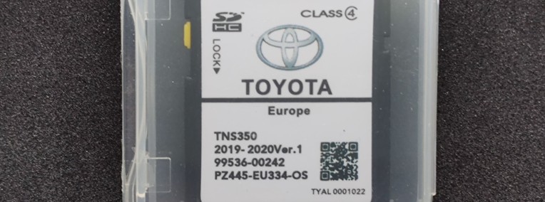 Karta SD Toyota TNS350 Mapy 2021-1