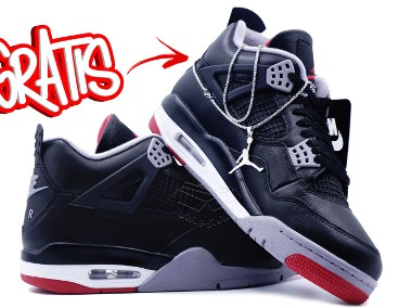 Nike AIR JORDAN 4 Bred Reimagined / FV5029–006-1