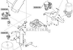 New Holland T6090 T6070 Wspornik 90346086