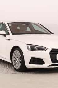 Audi A5 III , Salon Polska, Automat, Skóra, Klimatronic, Tempomat,-2