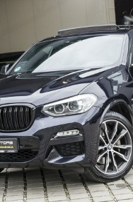 BMW X4 II M-pakiet / Ledy / Panoramadach / Skóry / Martwe Pole / Stan Idealny-2