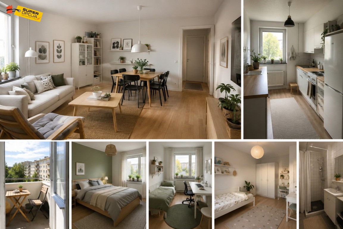 Mieszkanie na sprzedaż, 4 pokoje, 66 m², Kraków