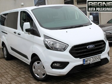 Ford Transit Custom 9-osob. L2 130KM Salon PL FV23% 1WŁ Android/Apple Tempomat Gwarancja-1