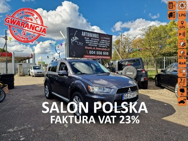 Mitsubishi Outlander II 2.4 Benzyna + LPG 170 KM, 4x4, Automat, Klima, Kamera, Bluetooth, NA-1