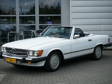 Mercedes-Benz Klasa SL R107 Zarejestrowany V8 SL560 Oryginalny Lakier Super Stan-1