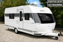 Hobby pojazd kempingowy przyczepy kempingowe DE LUXE 495 WFB FV23% Klimatyzacja Duża łazienka Prysznic Przedsionek Hobby DE LUXE 495 WFB DE ...