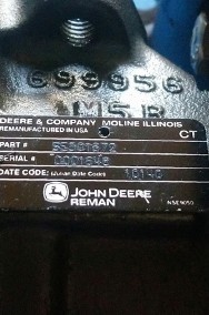 SE501672 turbosprężarka po regeneracji John Deere oryginał -2