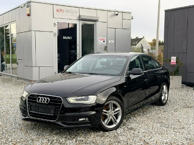Audi A4 IV (B8) 2.0 TDI 136KM 2014r, S-Line, skóry, zadbany, hak, tylko 132tys. km!!-1