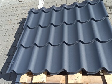 Blachodachówka modułowa GRAFIT/ ANTRACYT - na dach, altanę, wiatę, garaż-1
