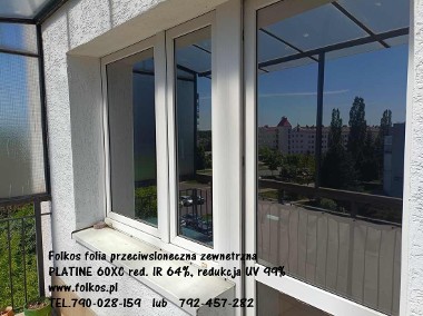 Folie przeciwsłoneczne na okna do domu, mieszkania, biura ...Warszawa oklejanie -1