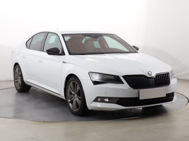 Skoda Superb III , Salon Polska, Serwis ASO, Automat, VAT 23%, Skóra, Navi,-1