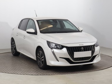 Peugeot 208 , Salon Polska, Serwis ASO, Skóra, Navi, Klimatronic,-1