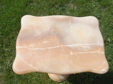 Stolik z kamienia, naturalny onyx 100%-1
