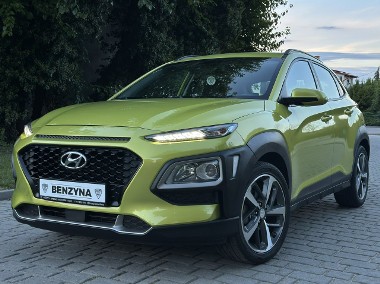 Hyundai Kona 2018r T-GDI 120KM Benzyna Navi Kamera Tempomat KRELL Niski przebieg-1