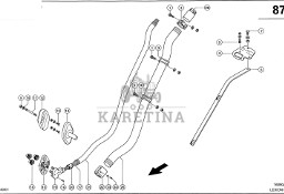Claas Lexion 600 WIĄZKA KABLI 0000148200 (Elektryka, szybkozłącze)