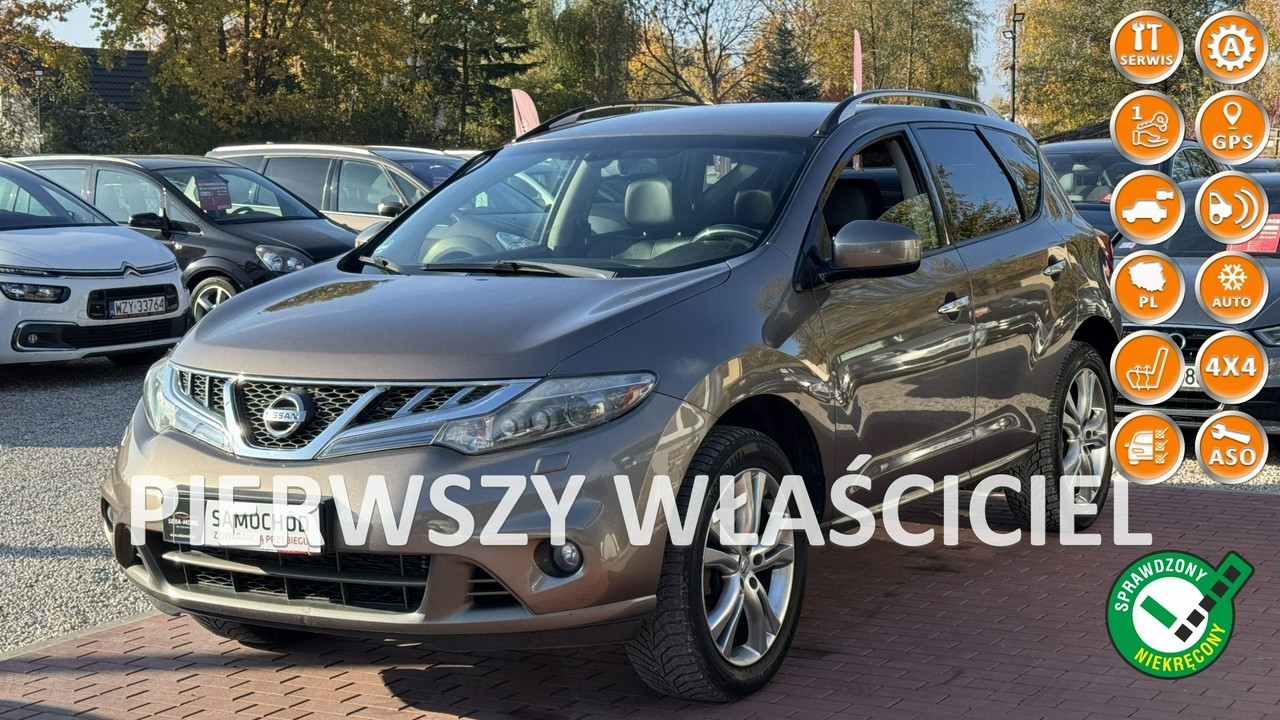 Nissan Murano II Europa,Gwarancja, Pierwszy Właściciel