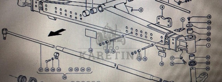 Piasta koła Claas Mega 370-340 Nr katalogowy 000 769 603 0-1