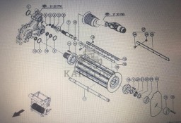 CLAAS 00 0985 628 2/Claas- górny walec/ClaasJaguar 880-830