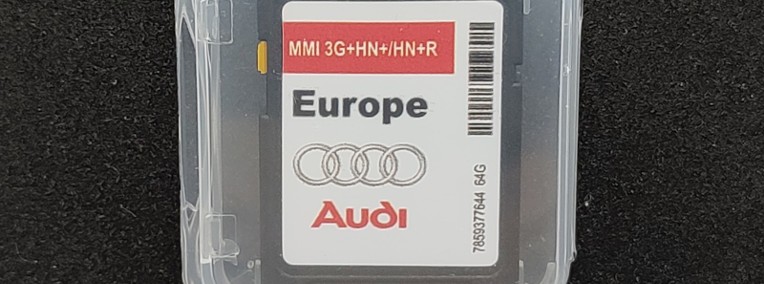 Aktualizacja map AUDI MMI 3G+ (HN+/HN+R) EU 6.36.0-1