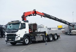 Volvo FH520 FMX 540 / 8 X 4 / TRIDEM / SKRZYNIOWY + HDS / FASSI F 295 WYS. 16,7 M