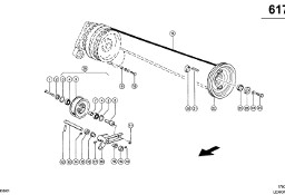Claas Lexion 600 KOŁO PASOWE 0003557670 (Napęd do ryź-siekacz słomy, 3. stopień)