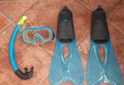 Płetwy Tribord 28-30 maska rurka snorkeling ABC Zestaw do nurkowania