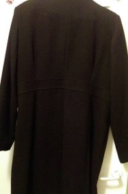 (XXL/ 44) Ekskluzywny, czarny płaszcz jesienny z Londynu/ jak NOWY -2