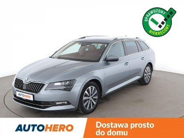 Skoda Superb III skóra navi el. sterowane i ogrzewane fotele z pamięcia-1