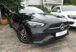 Mercedes-Benz Klasa C W205 BEZWYPADKOWY AMG Kamera Ambient Keyless Salon Serwis w ASO FV23%